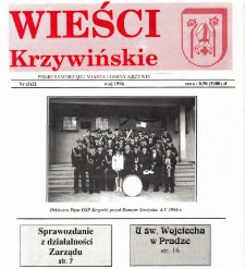 Wieści Krzywińskie 1996.05 Nr 3(32)