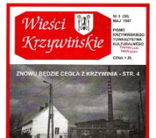 Wieści Krzywińskie 1997.05 Nr 3(38)
