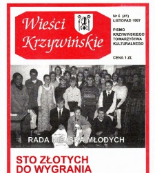 Wieści Krzywińskie 1997.11 Nr 6(41)