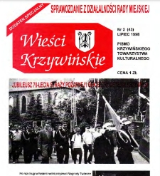 Wieści Krzywińskie 1998.07 Nr 2(43)
