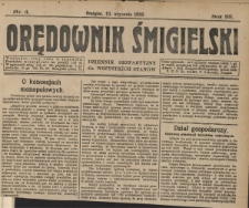 Orędownik Śmigielski 1925.01.13 R.35 Nr 4