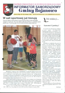Informator Samorządowy Gminy Bojanowo 2002.11 Nr 1 (1)
