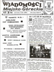 Wiadomości Miejsko-G&oacute;reckie 1995 nr 3 (18)