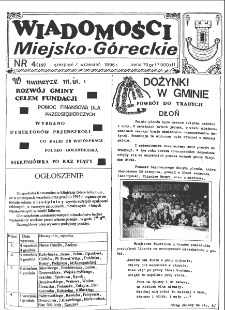 Wiadomości Miejsko-G&oacute;reckie 1995 nr 4 (19)