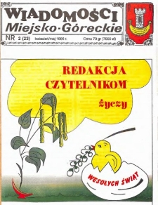 Wiadomości Miejsko-G&oacute;reckie 1996 nr 2 (23)