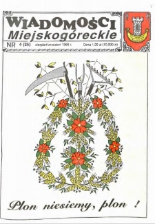 Wiadomości Miejskog&oacute;reckie 1996 nr 4 (25)