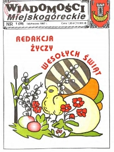 Wiadomości Miejskog&oacute;reckie 1997 nr 1 (28)