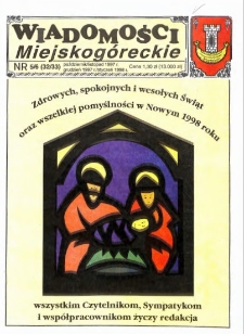 Wiadomości Miejskog&oacute;reckie 1997 nr 5/6 (32/33)