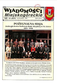 Wiadomości Miejskog&oacute;reckie 1998 nr 3/4 (36/37)