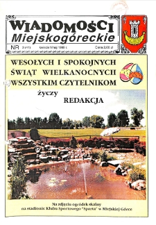 Wiadomości Miejskog&oacute;reckie 1999 nr 3 (41)