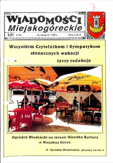 Wiadomości Miejskog&oacute;reckie 1999 nr 5 (43)