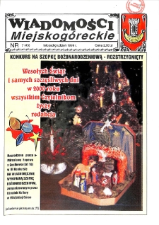 Wiadomości Miejskog&oacute;reckie 1999 nr 7 (45)