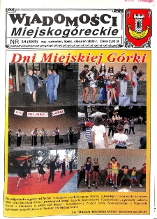 Wiadomości Miejskog&oacute;reckie 2000 nr 3/4 (48/49)