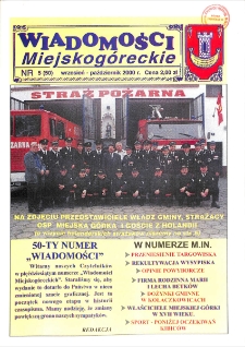 Wiadomości Miejskog&oacute;reckie 2000 nr 5 (50)