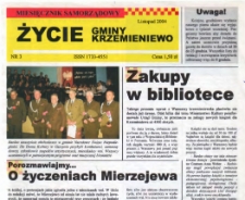 Życie Gminy Krzemieniewo 2004.11 Nr 3