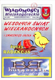 Wiadomości Miejskog&oacute;reckie 2001 nr 2 (53)