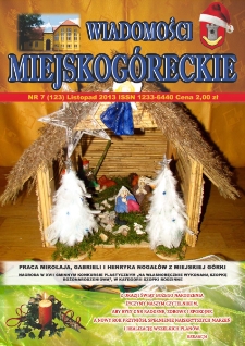 Wiadomości Miejskog&oacute;reckie 2013 nr 7 (123)
