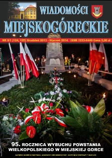 Wiadomości Miejskog&oacute;reckie 2013/2014 nr 8/1 (124/125)