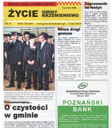 Życie Gminy Krzemieniewo 2006.06 Nr 22