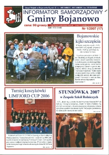 Informator Samorządowy Gminy Bojanowo 2007.01 Nr 1 (17)
