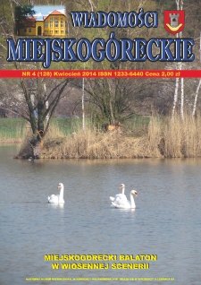 Wiadomości Miejskog&oacute;reckie 2014 nr 4 (128)