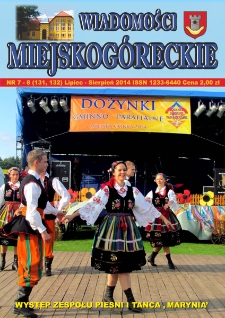 Wiadomości Miejskog&oacute;reckie 2014 nr 7/8 (131/132)