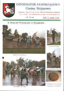 Informator Samorządowy Gminy Bojanowo 2008.03 Nr 3 (23)