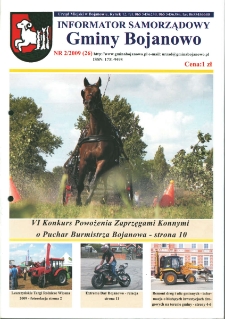 Informator Samorządowy Gminy Bojanowo 2009.02 Nr 2 (26)