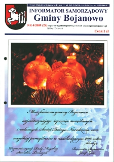Informator Samorządowy Gminy Bojanowo 2009.04 Nr 4 (28)