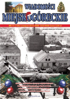 Wiadomości Miejskog&oacute;reckie 2014 nr 11 (135)