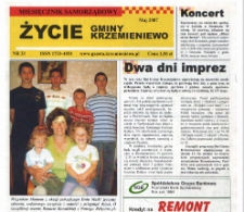 Życie Gminy Krzemieniewo 2007.05 Nr 33