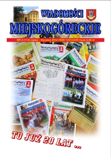 Wiadomości Miejskog&oacute;reckie 2012 nr 4 (114)