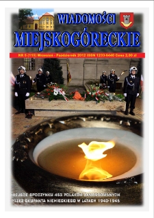 Wiadomości Miejskog&oacute;reckie 2012 nr 5 (115)