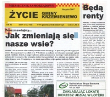Życie Gminy Krzemieniewo 2007.08 Nr 36
