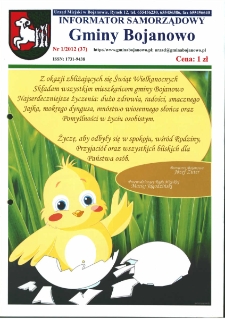 Informator Samorządowy Gminy Bojanowo 2012.01 Nr 1 (37)