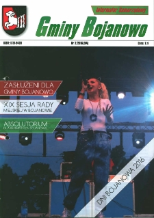 Informator Samorządowy Gminy Bojanowo 2016.02 Nr 2 (54)