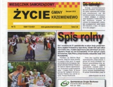 Życie Gminy Krzemieniewo 2010.08 Nr 72