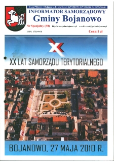 Informator Samorządowy Gminy Bojanowo 2010.04 Nr specjalny (30)
