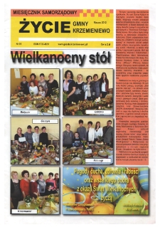 Życie Gminy Krzemieniewo 2012.03 Nr 91