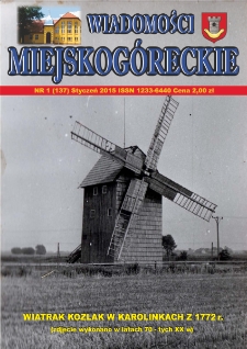 Wiadomości Miejskog&oacute;reckie 2015 nr 1 (137)