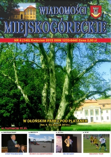 Wiadomości Miejskog&oacute;reckie 2015 nr 4 (140)