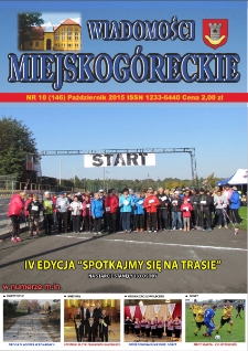 Wiadomości Miejskog&oacute;reckie 2015 nr 10 (146)