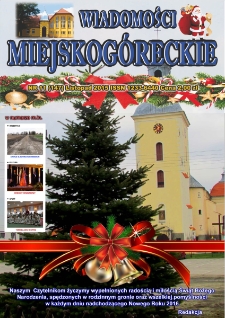 Wiadomości Miejskog&oacute;reckie 2015 nr 11 (147)