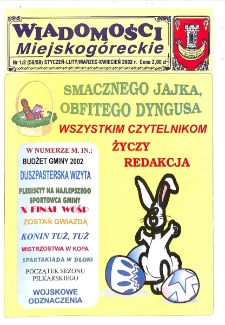 Wiadomości Miejskog&oacute;reckie 2002 nr 1/2 (58/59)