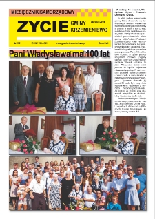 Życie Gminy Krzemieniewo 2015.08 Nr 132