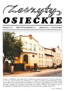 Zeszyty Osieckie 2010 Nr 18