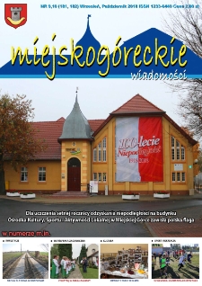 Wiadomości Miejskog&oacute;reckie 2018 nr 9/10 (181/182)