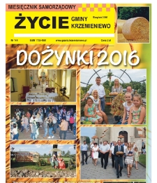 Życie Gminy Krzemieniewo 2016.08 Nr 144