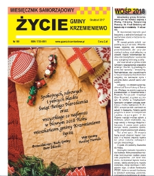Życie Gminy Krzemieniewo 2017.12 Nr 160