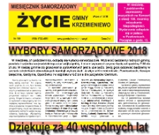 Życie Gminy Krzemieniewo 2018.09 Nr 169